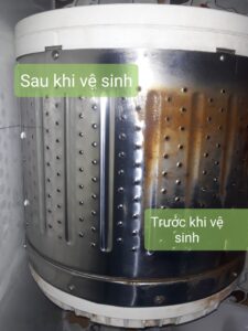 vệ sinh máy giặt